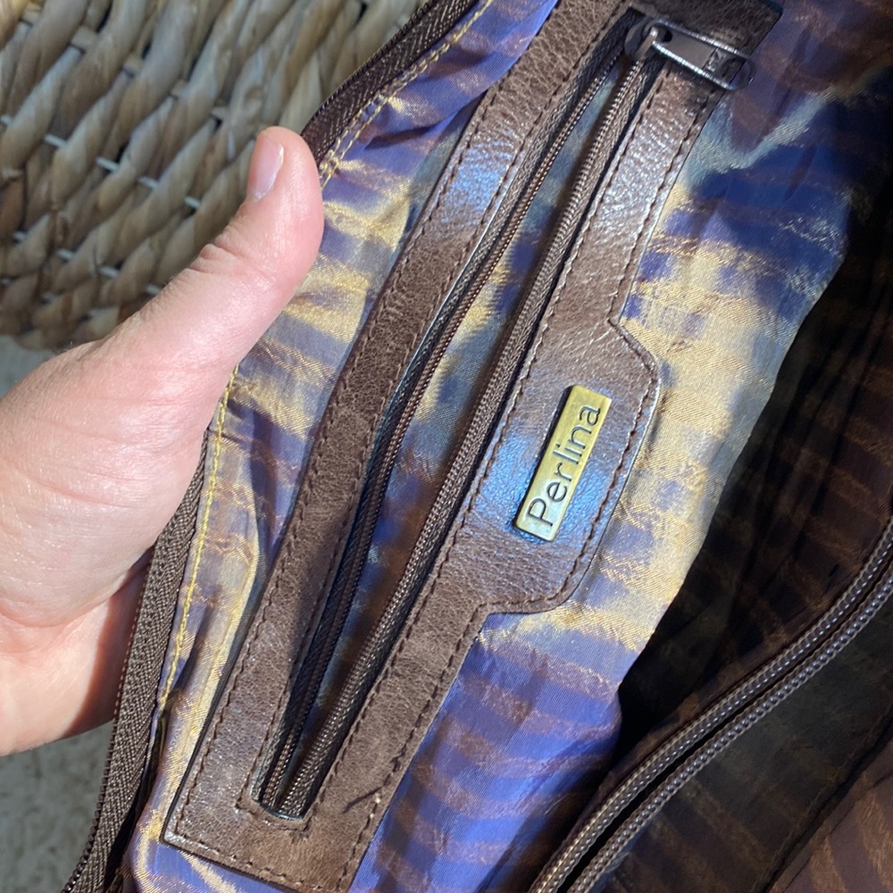 Perlina Leather Tote - Picture 14 of 16